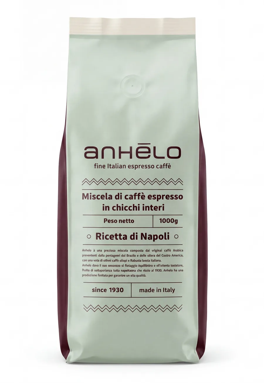 Anhelo whole beans 1000g pack, vertical front view