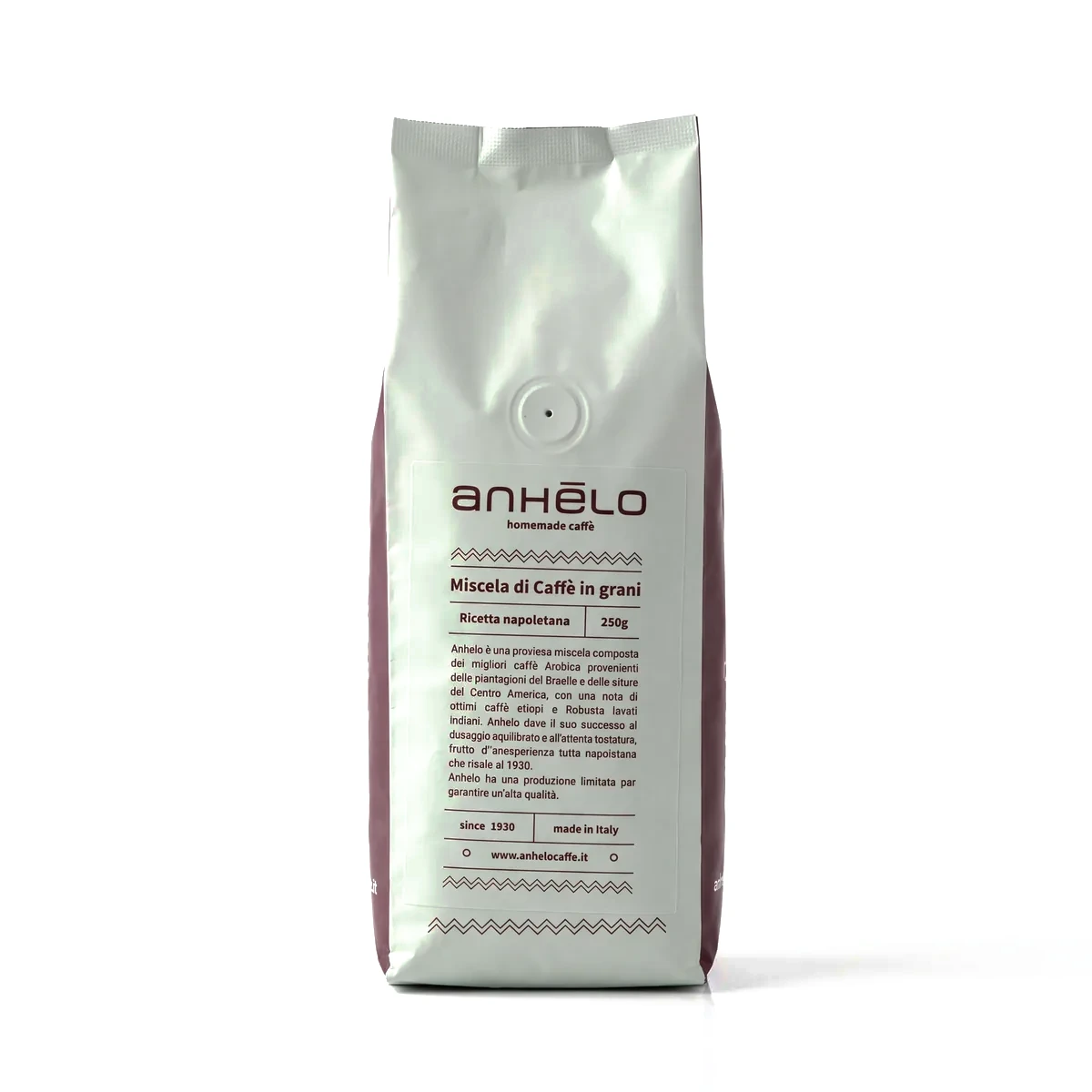 Anhelo whole beans 250g pack